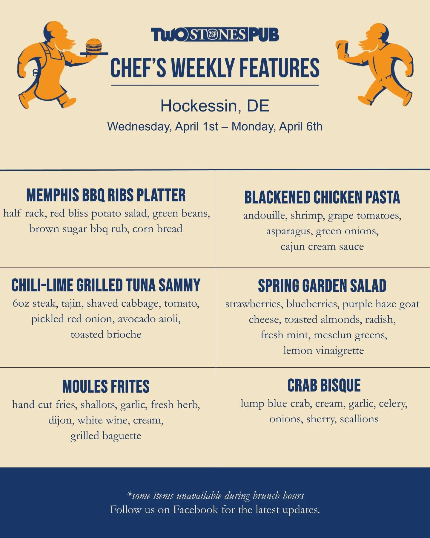 No foolin' - this week's line-up is DELICIOUS!