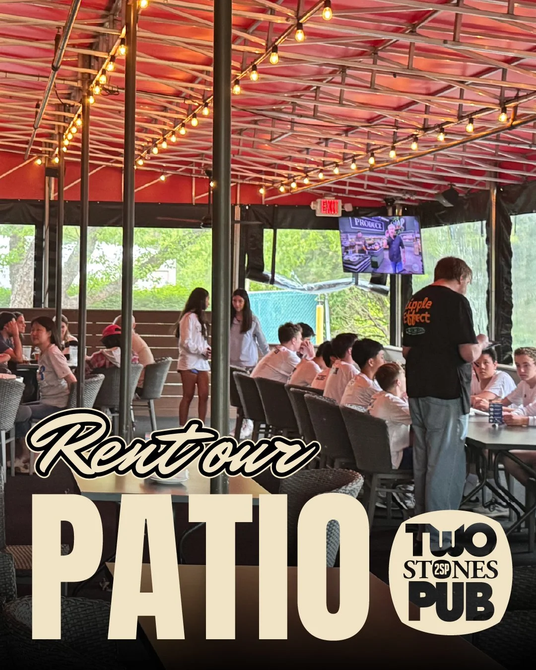 Looking for the perfect space for your next event? Give @2sp_hockessin a call to talk about booking our patio.