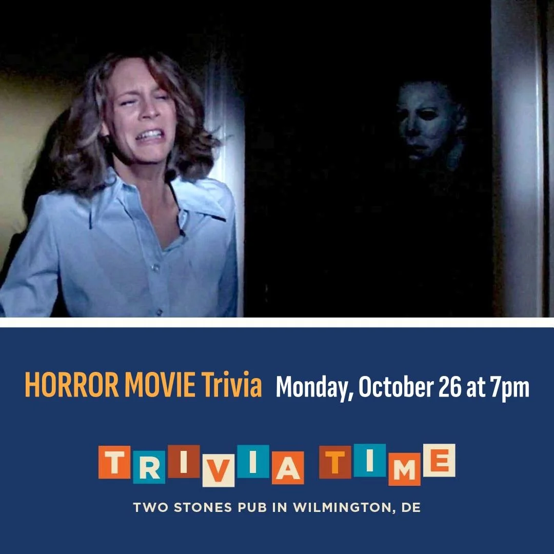 Let's see those BRAAAAAAAINS! 💀🧟&zwj;♀️🦴Jay's ready to get you in the Halloween spirit with some Horror Movie Trivia tonight in Wilmington. 

@pointsupentertainment @2sp_wilmington