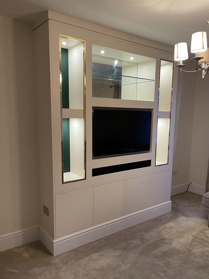 Living roomproject. TV Media unit.