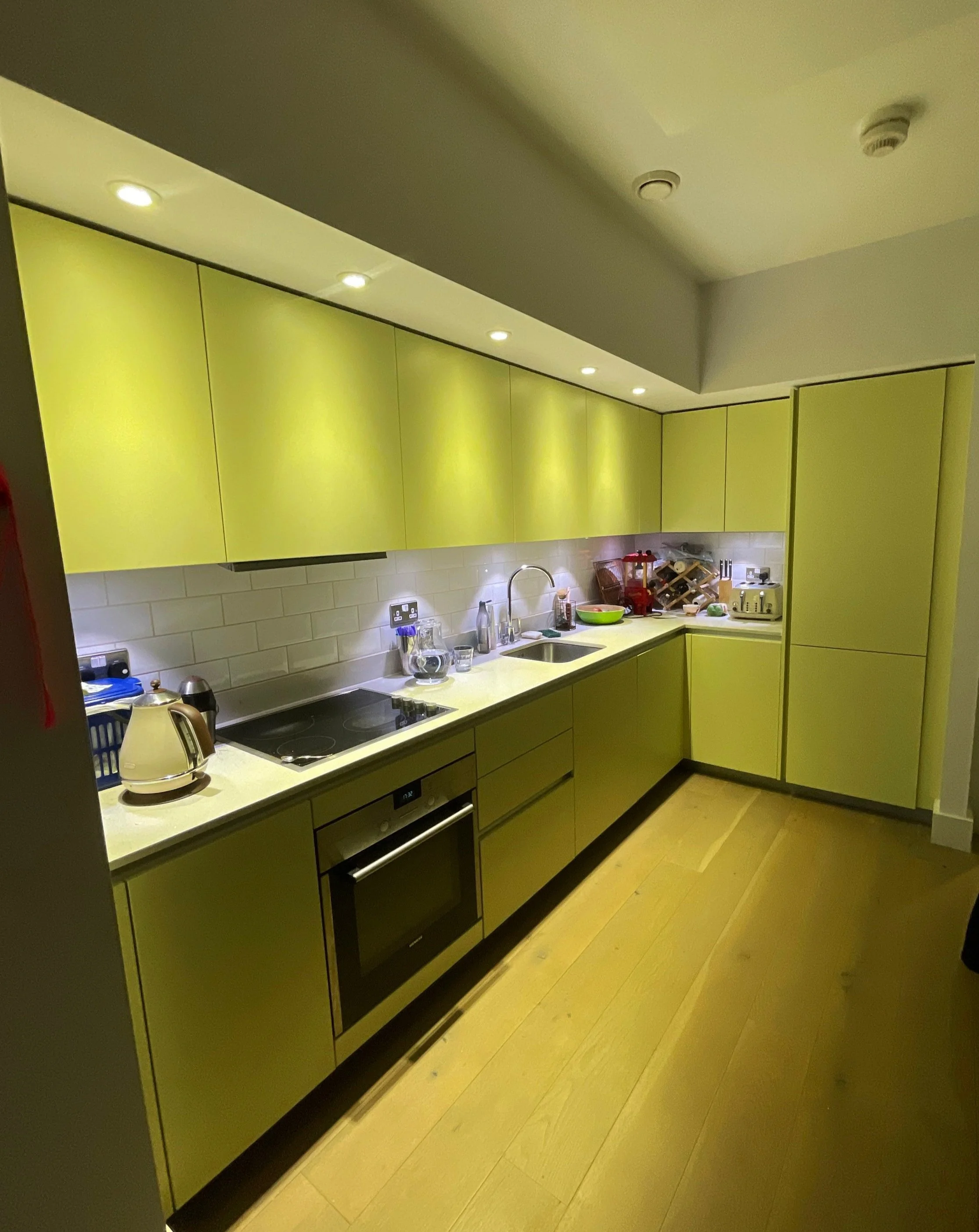 Kitchen project .Bespoke kitchen fronts.
