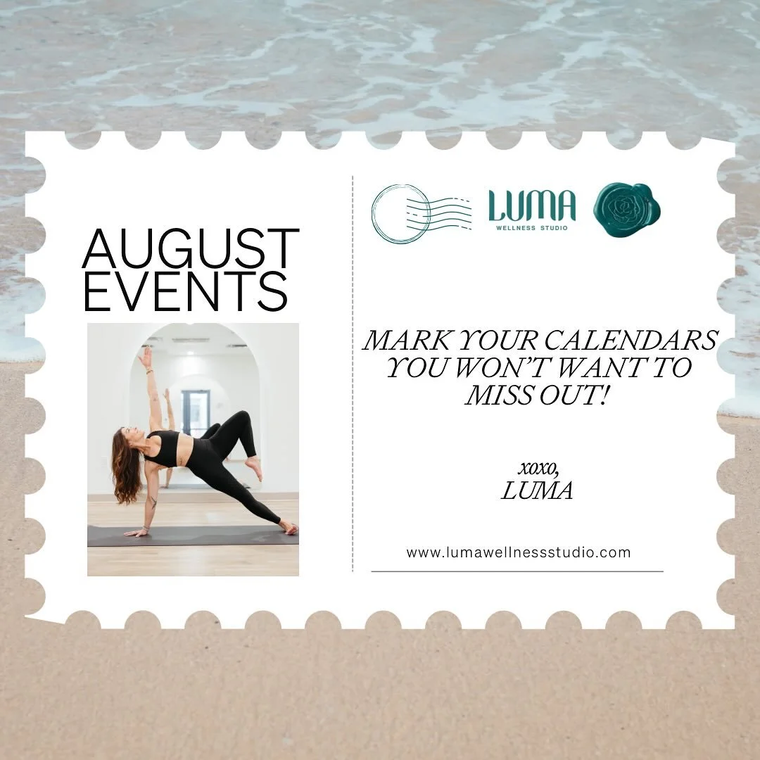 Don&rsquo;t miss out! August events are live &ndash; link in bio to sign up!