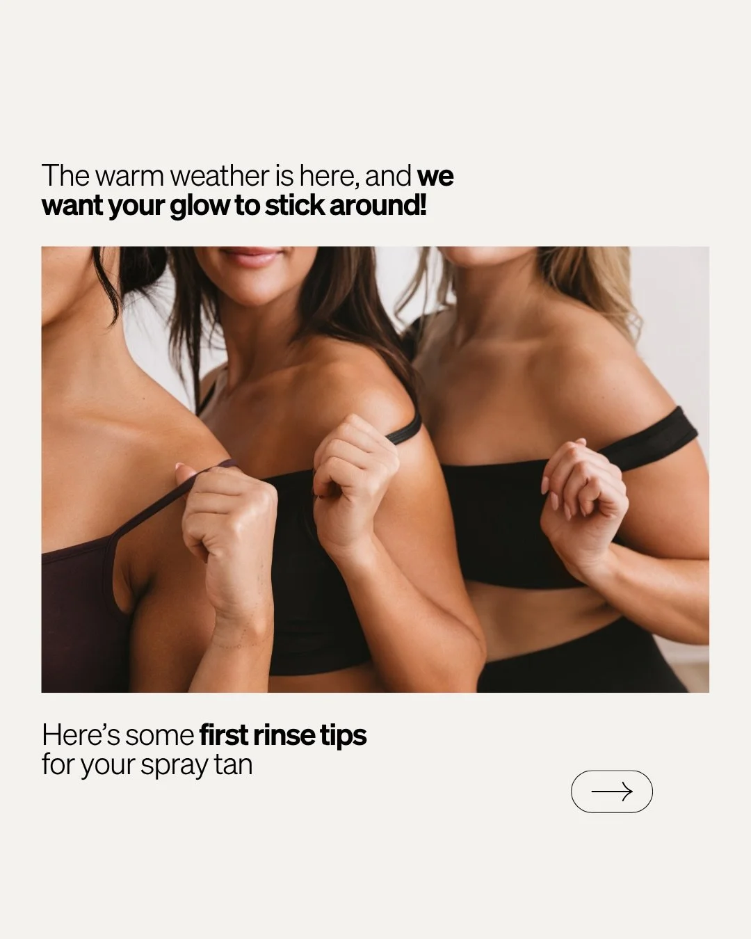 Everyone wants their glow to last when warm weather is around ☀️✨

The first 24 hours are key to how your tan develops and lasts. Swipe to see our first rinse tips for the best results!

#spraytantips #spraytans #navyyarddc #summertan