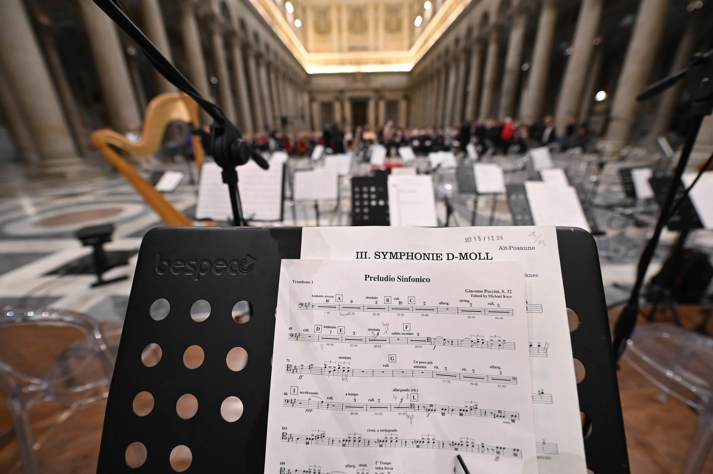 Swiss National Orchestra (SNO) in Rome