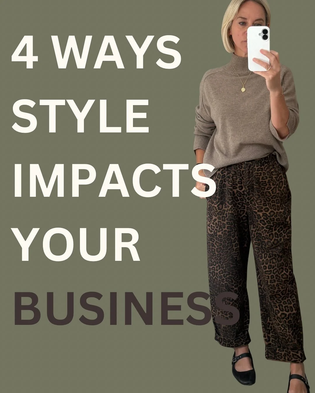 Your style is more than just what you wear &mdash; it&rsquo;s part of your business toolkit.

The clothes you choose impact:

How confident you feel

The first impression you make

Your personal brand

Your mental energy and focus

Swipe through to s