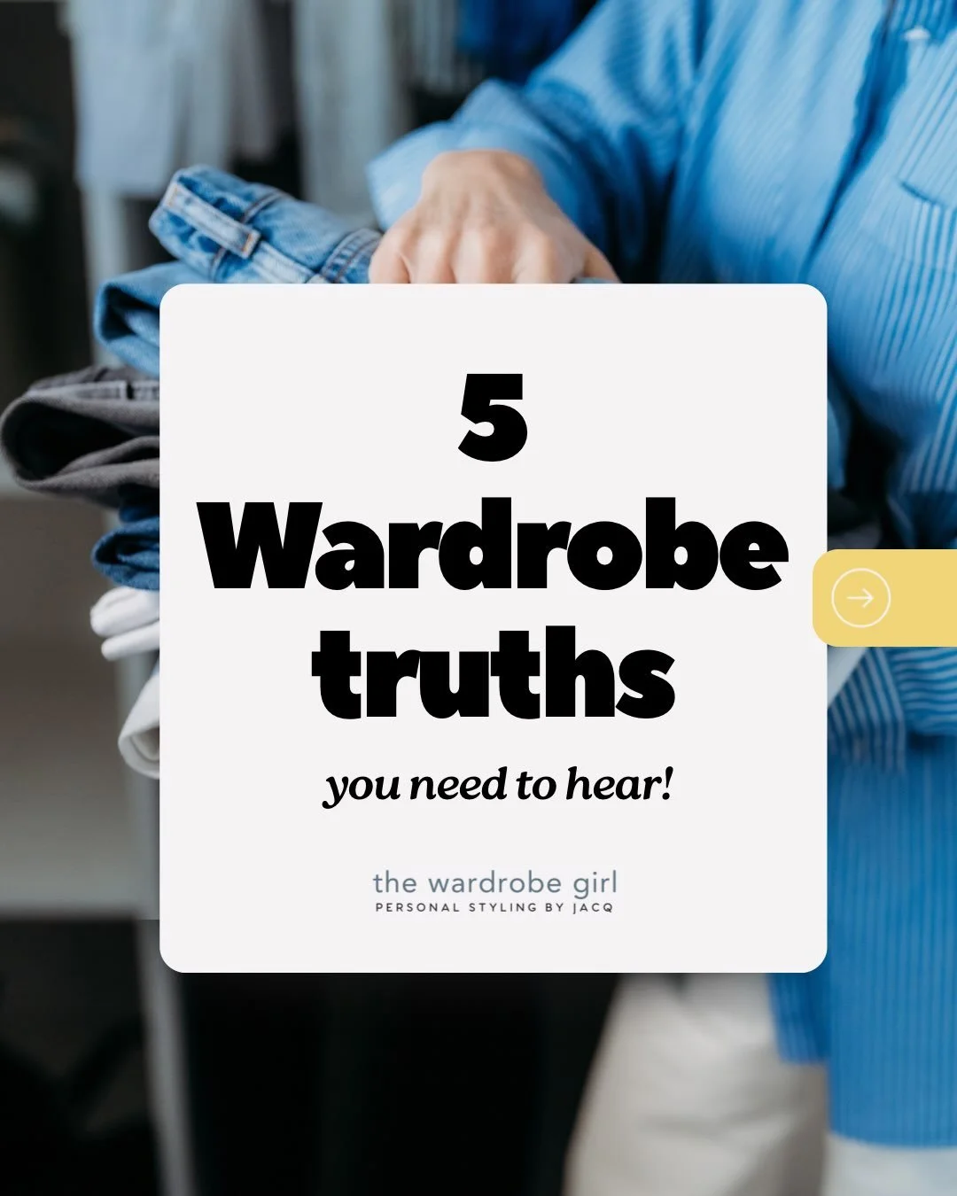 Does the truth hurt? 
Tell me&hellip; 
the last thing you added to your wardrobe? 
Was it a sale purchase? 
Did you REALLY love it?? 
Did you take time to consider how it would fit into your current wardrobe? 
How much of your wardrobe do you wear???