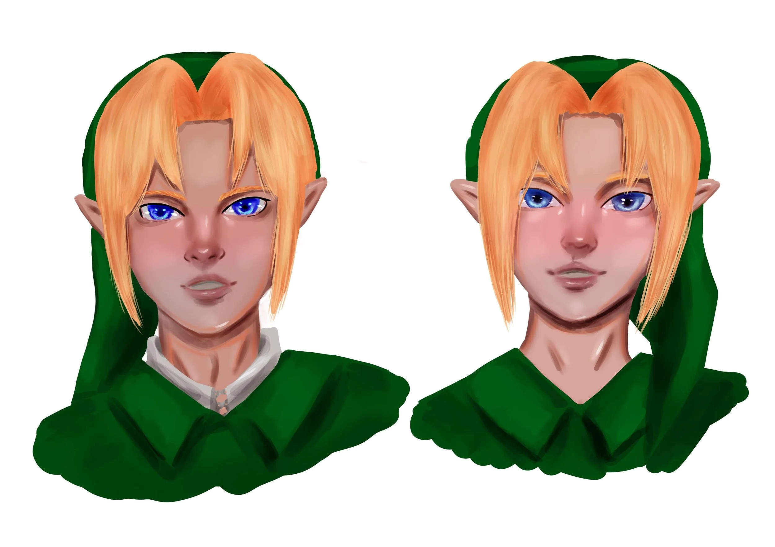 Portraits de Link (ocarina of time)