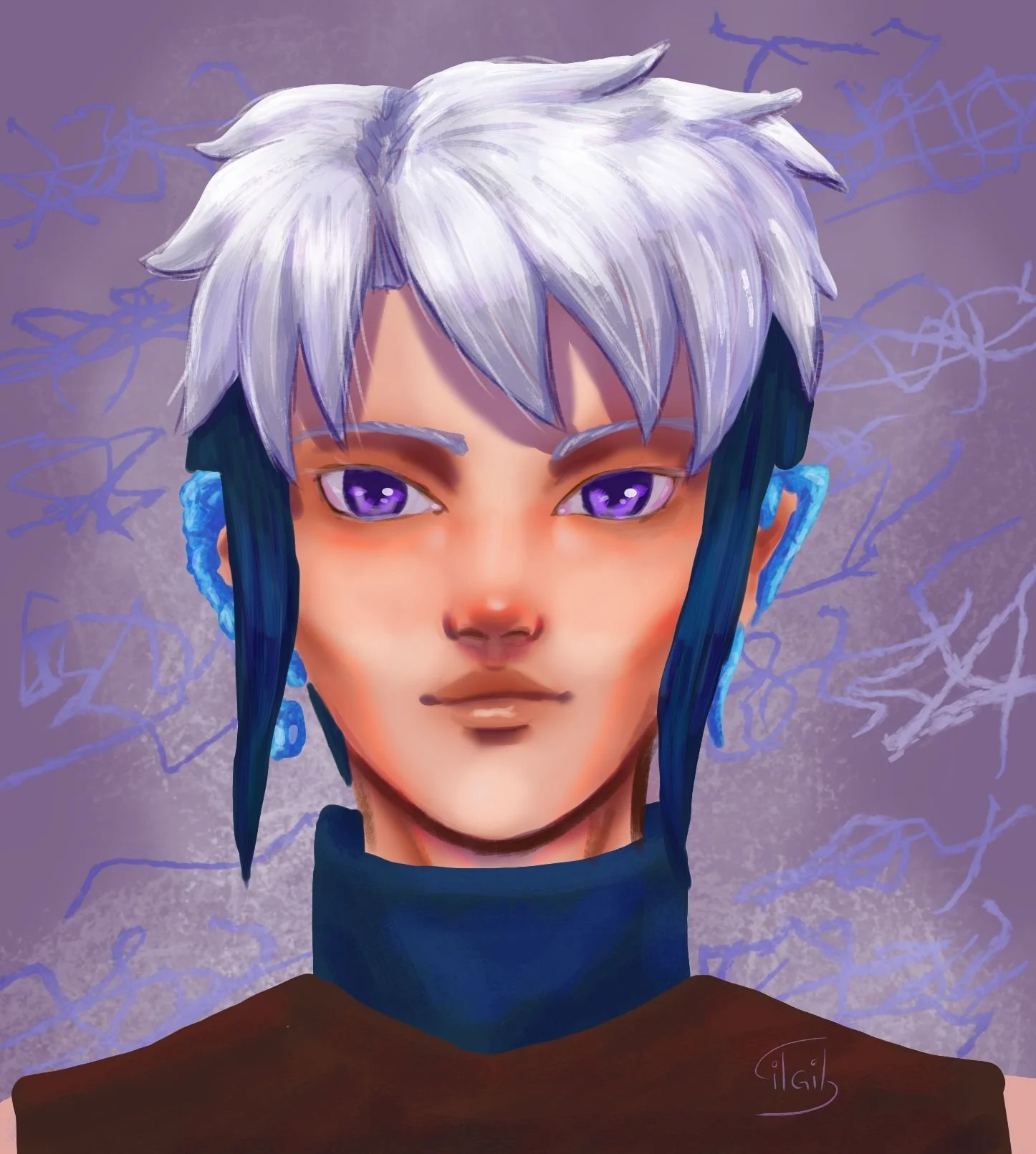 Portrait Elyandra mais digital