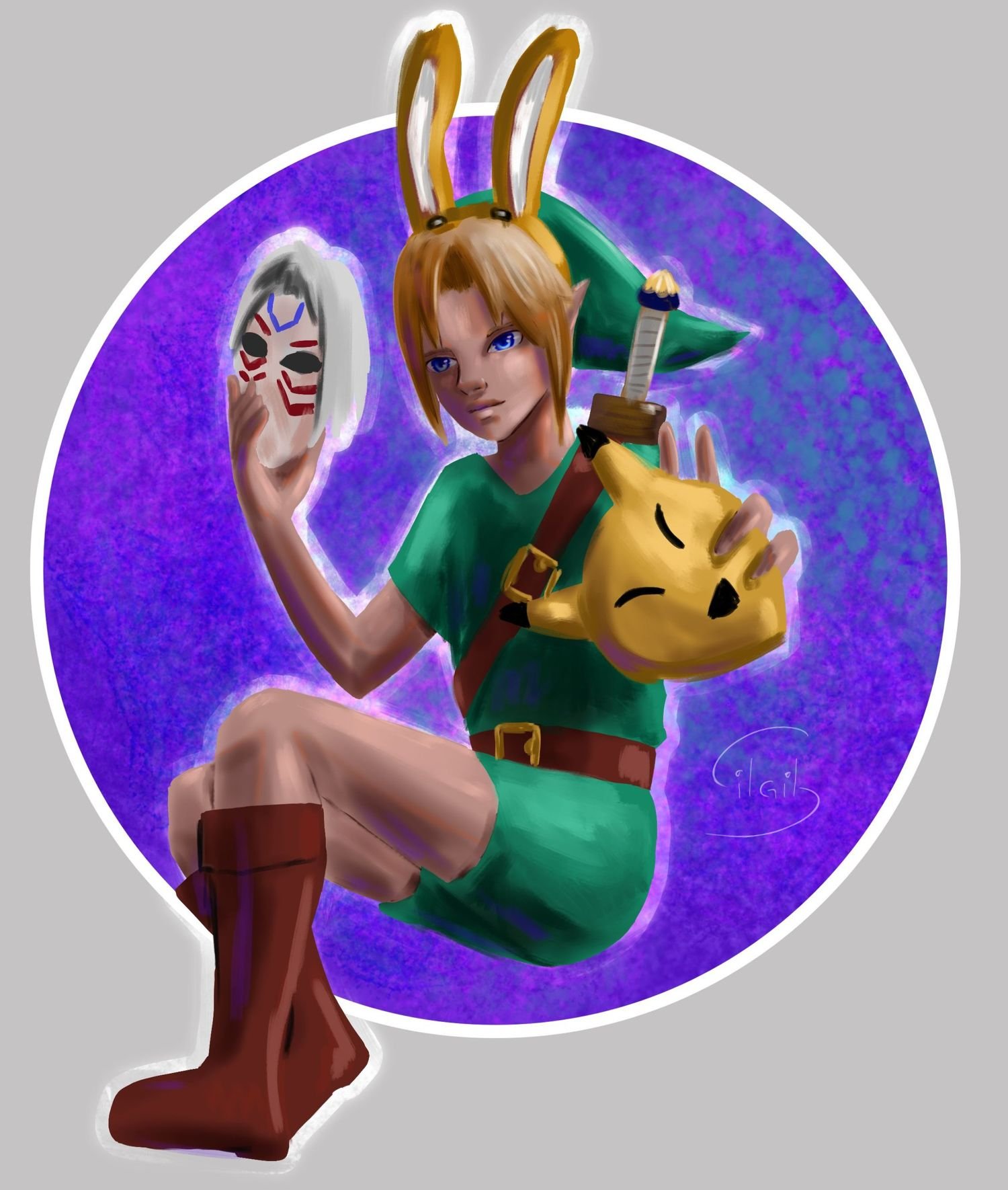 Link &amp; Masks