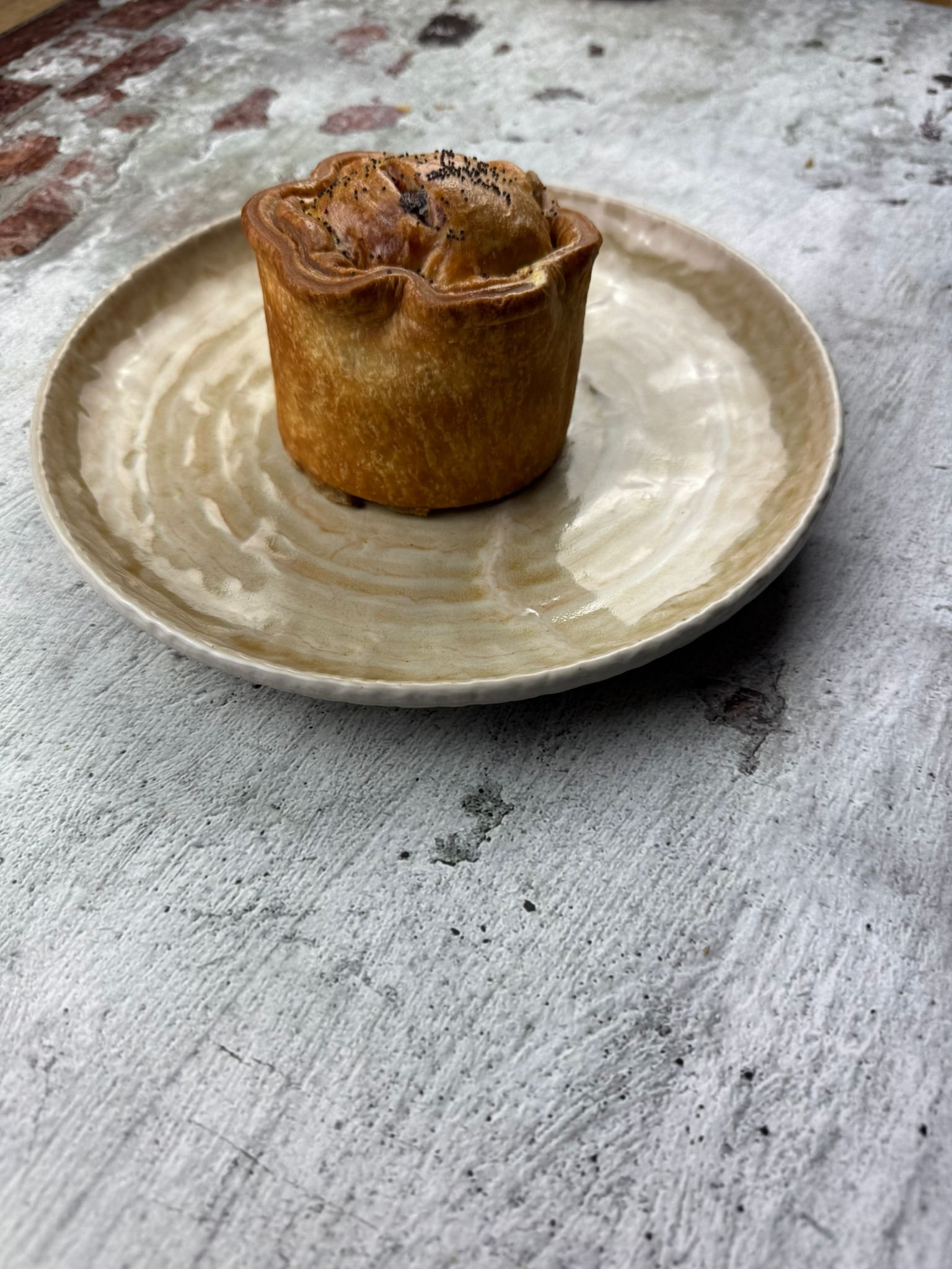 Braised Chicken & Mushroom Pie