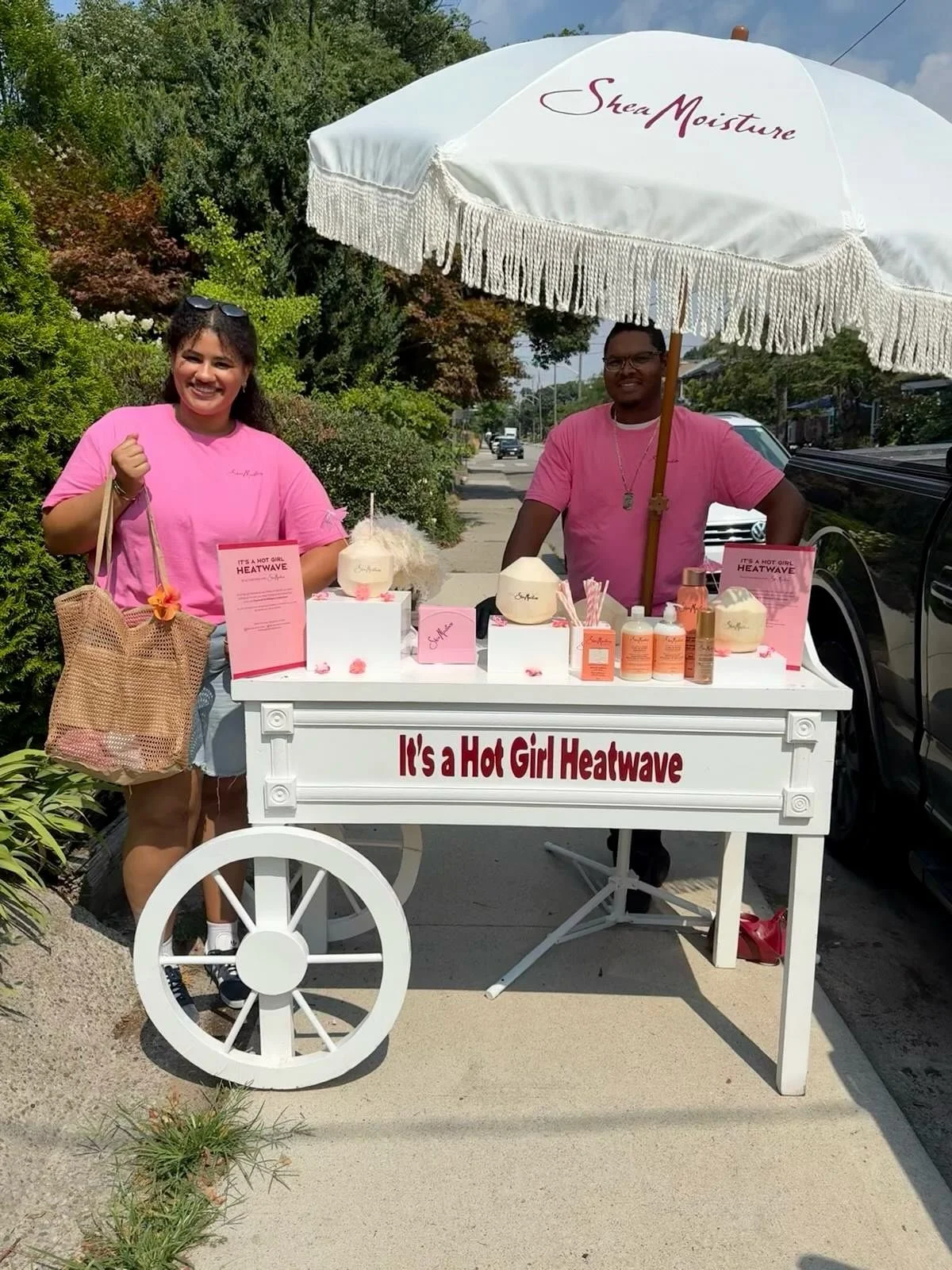 Coconut, hibiscus, and a whole lotta Hot Girl Heatwave energy 🥥🌺☀️ 

We hit the GTA this summer with our @sheamoistureca family to spread smiles and celebrate every glow-up 🔥 From surprise &amp; delights to sun-soaked moments, we loved every secon