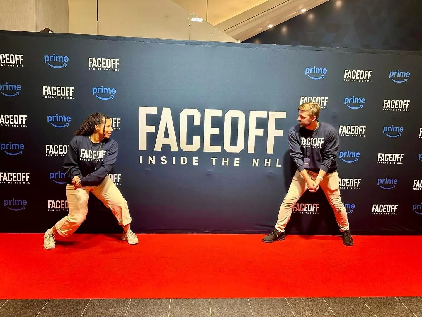 Our team brought professionalism and excitement to the Face-Off Inside the NHL Season 2 screening&mdash;checking in guests and chatting all things hockey. Thanks to @producedbymakers for inviting us to be part of this great event! 🏒🎬

#NHL #Prestig