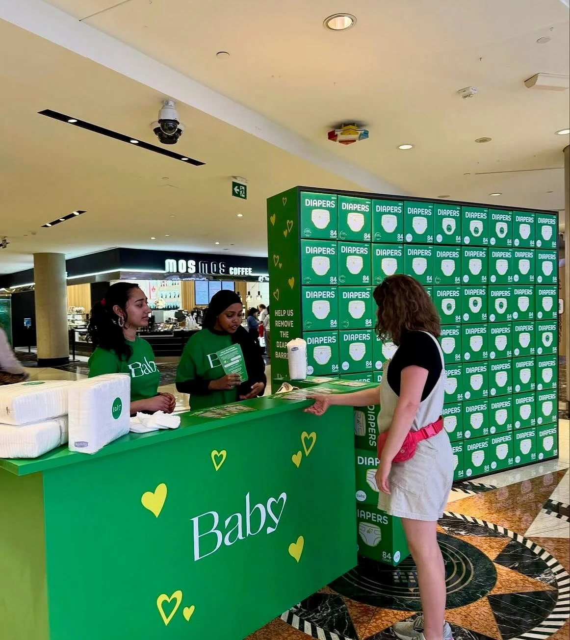 Our team had the privilege of helping run an event focusing on connecting with patrons and raising awareness about diaper needs in our community. With everyone&rsquo;s support throughout the week, we collected 130 donations to help families access es