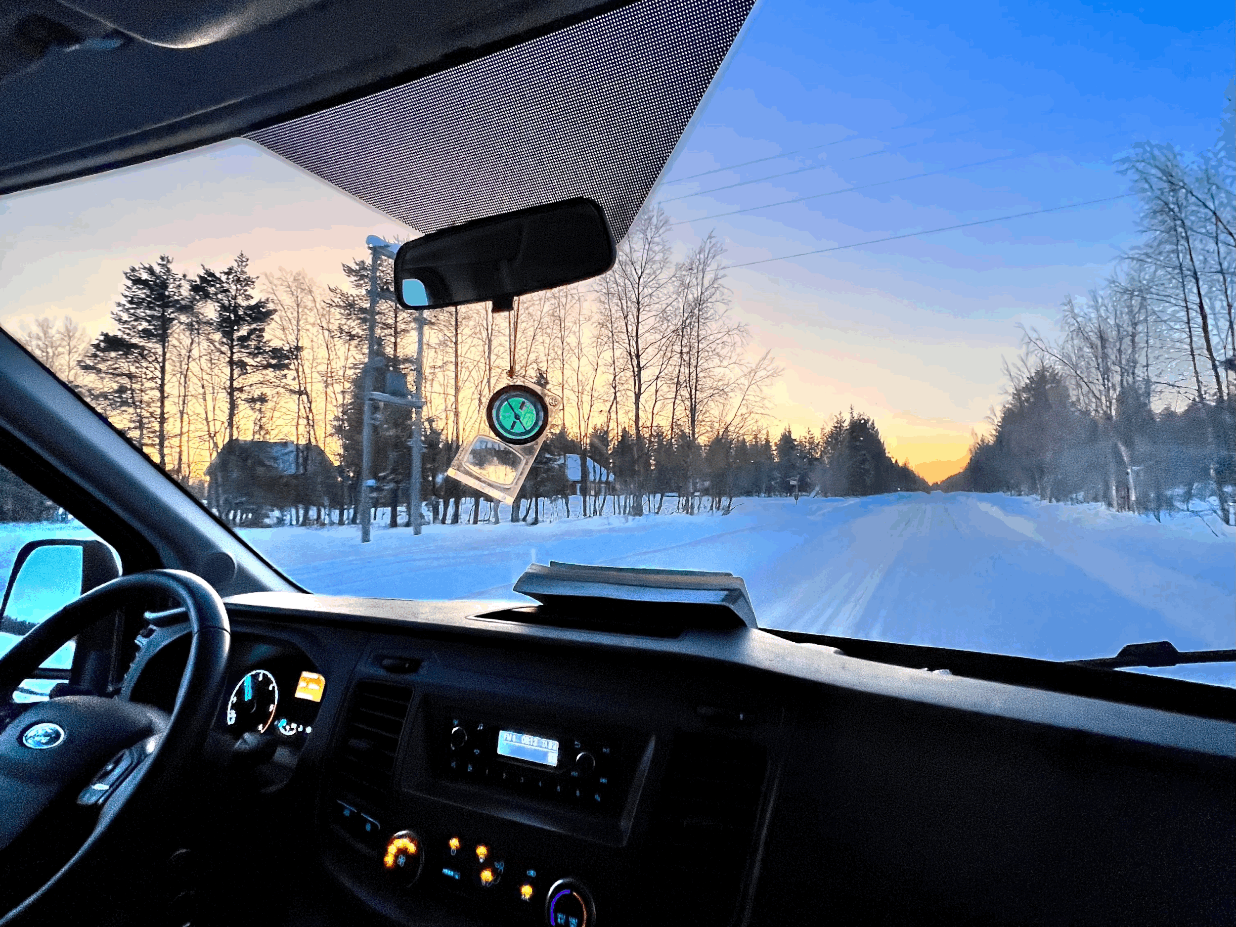 Can you rent a car and drive in Lapland in winter?