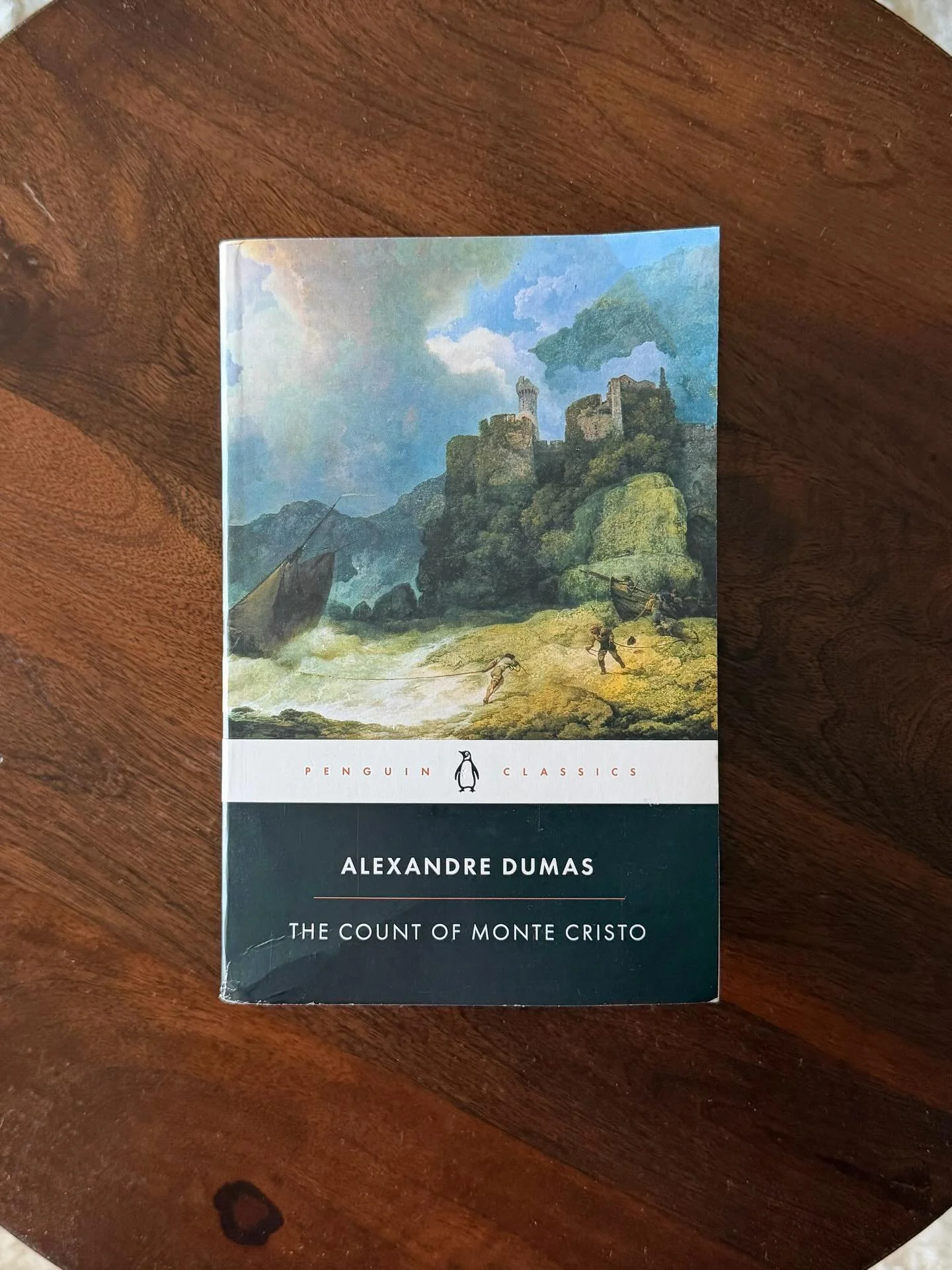 #CurrentlyReading #TheCountofMonteCristo by #AlexandreDumas 

&ldquo;Thrown in prison for a crime he has not committed, Edmond Dantes is confined to the grim fortress of If. There he learns of a great hoard of treasure hidden on the Isle of Monte Cri