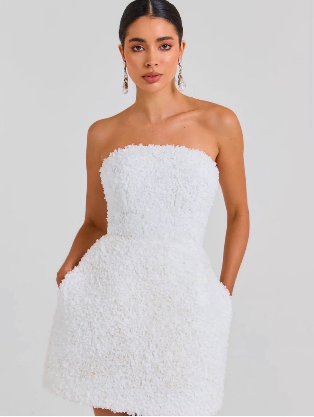 Boucle A-Line Elegance Dress