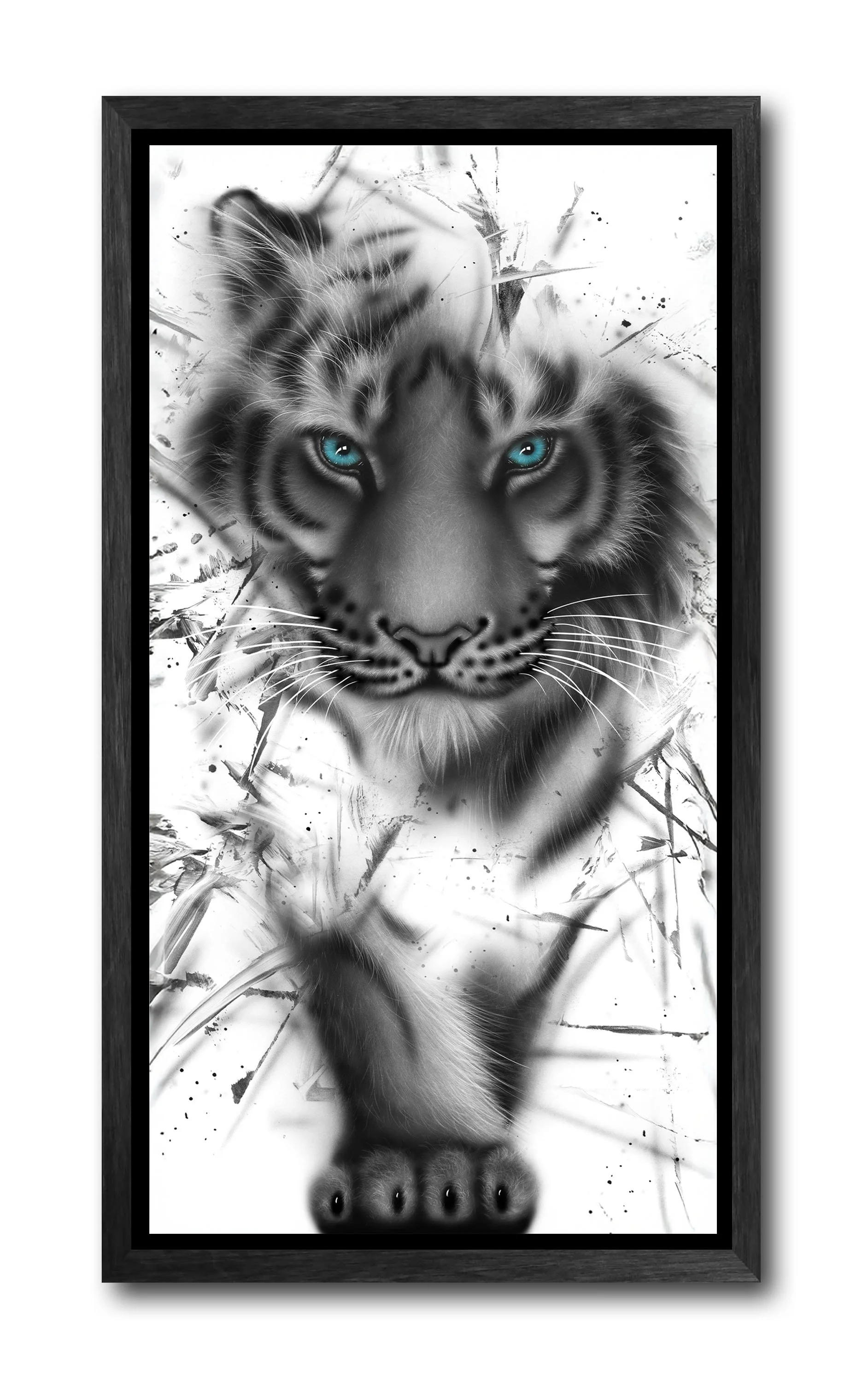 Blue eyes print - black frame - white background.jpg