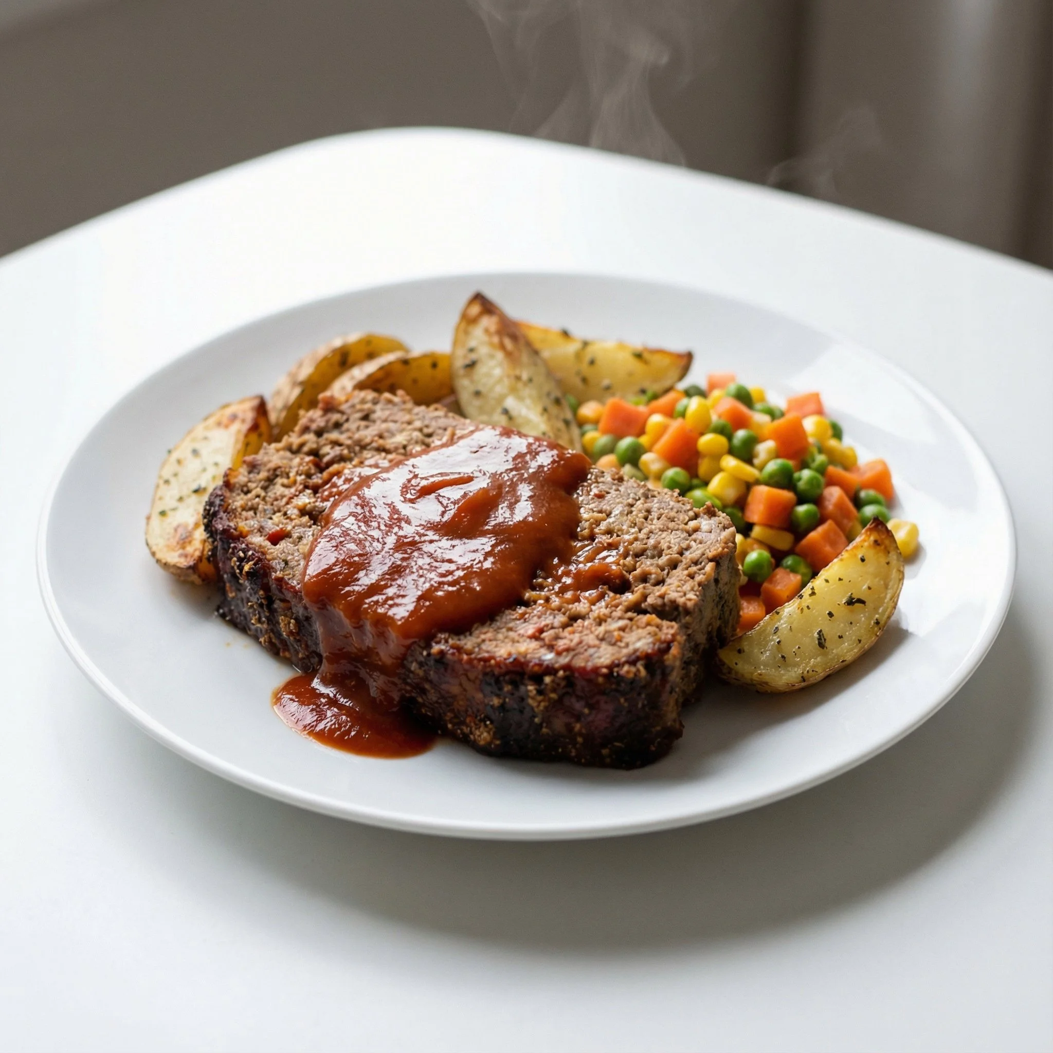 Meatloaf with Tomato Gravy