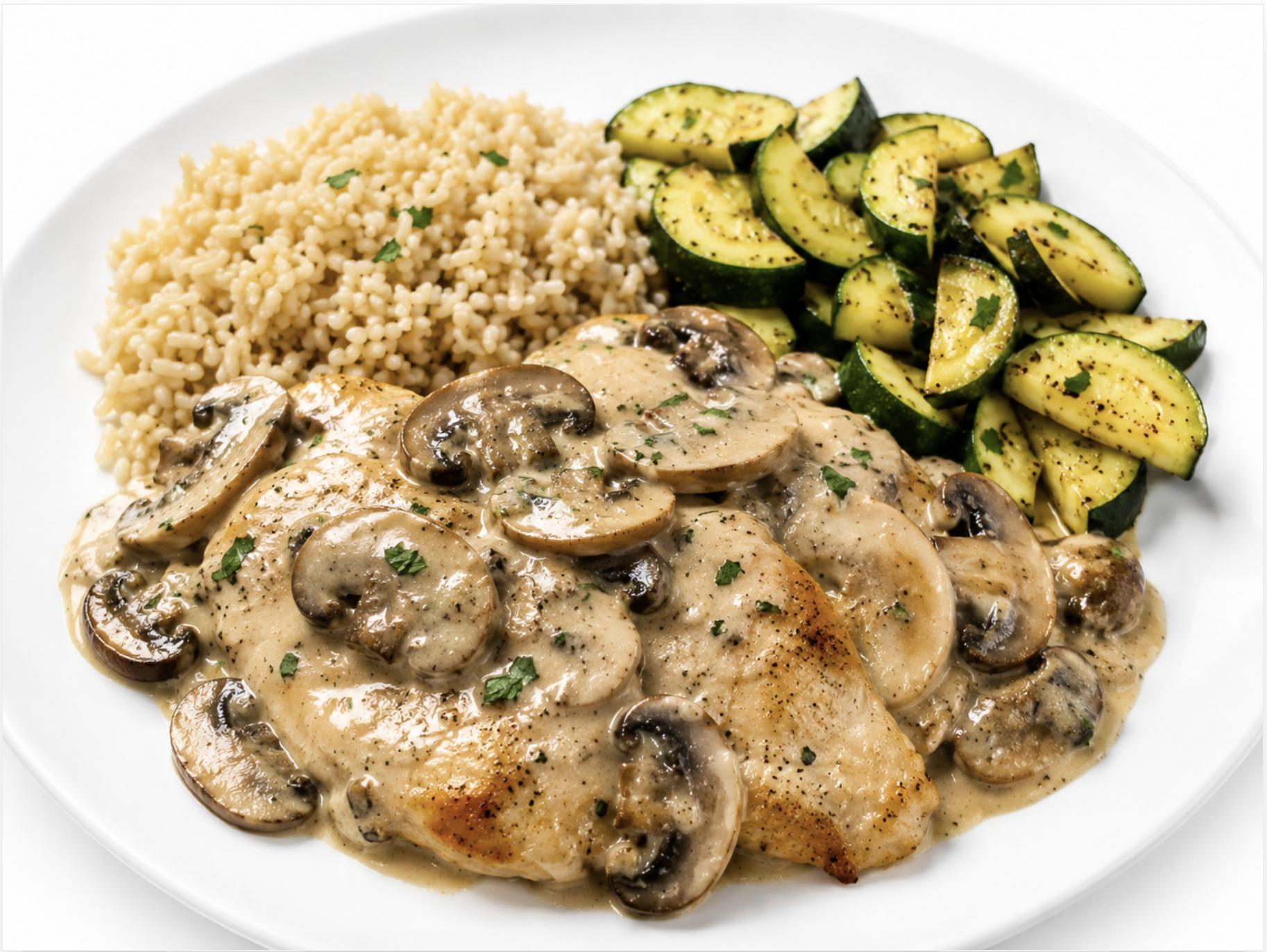 Creamy Mushroom Chicken