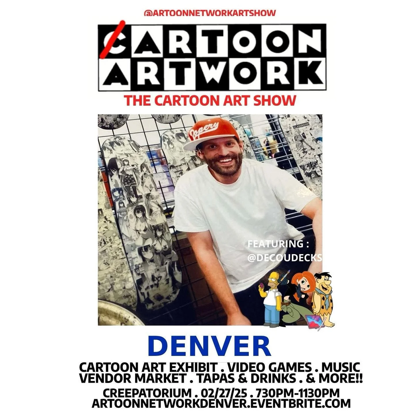 Come see me out this Thursday the 27th at @artoonnetworkartshow Denver at the Creepatorium! The venue will be packed with a ton of fun local vendors. I hope to see you there! 

#artshow #event #denver #artevent #localartist #localart
