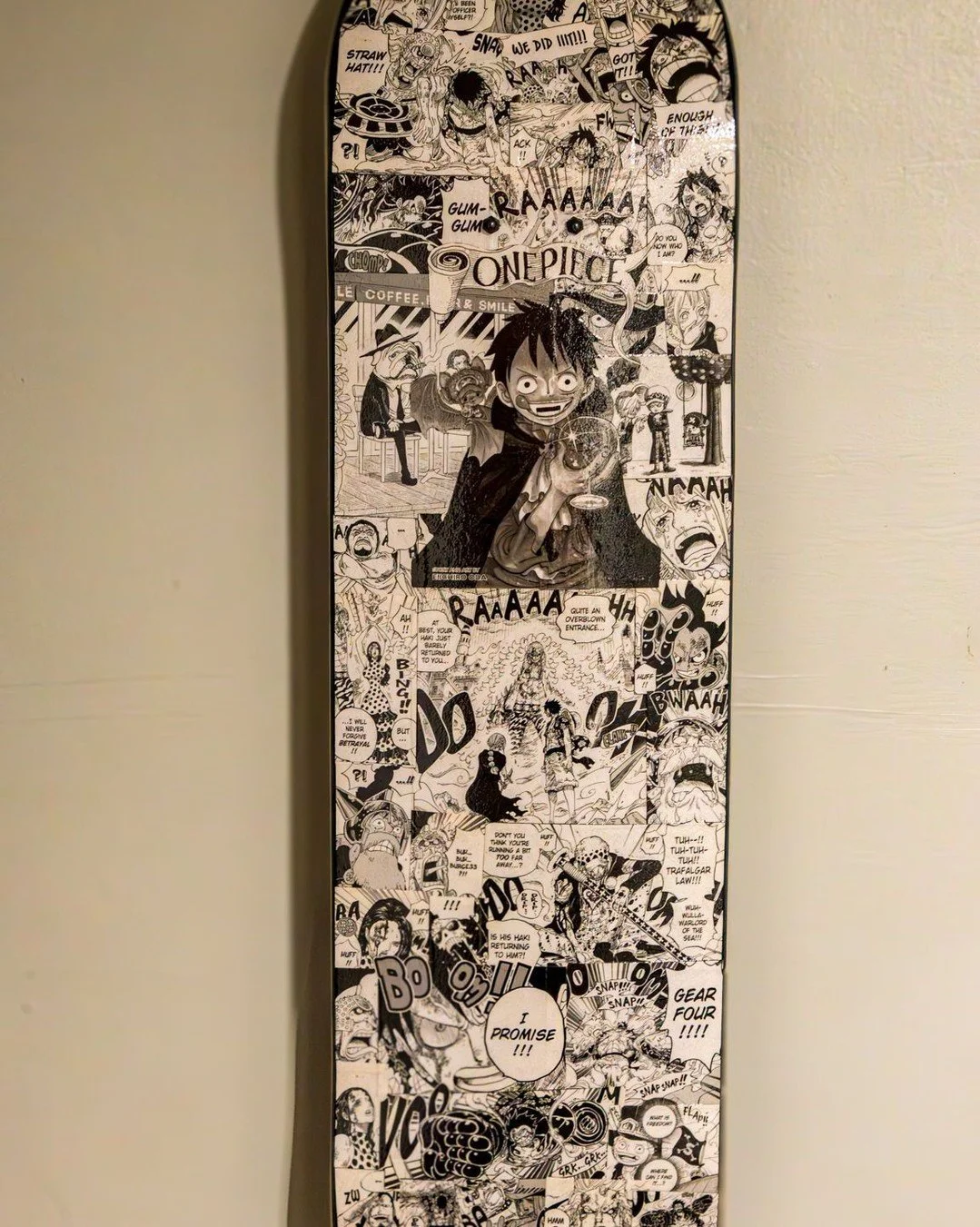 One Piece 79 

Dive deep into the chaos and heartbreak of Dressrosa, capturing the tension, sacrifice, and rebellion that made this arc unforgettable. Every panel was hand-cut and layered to preserve the energy and emotion of Eiichiro Oda&rsquo;s ori
