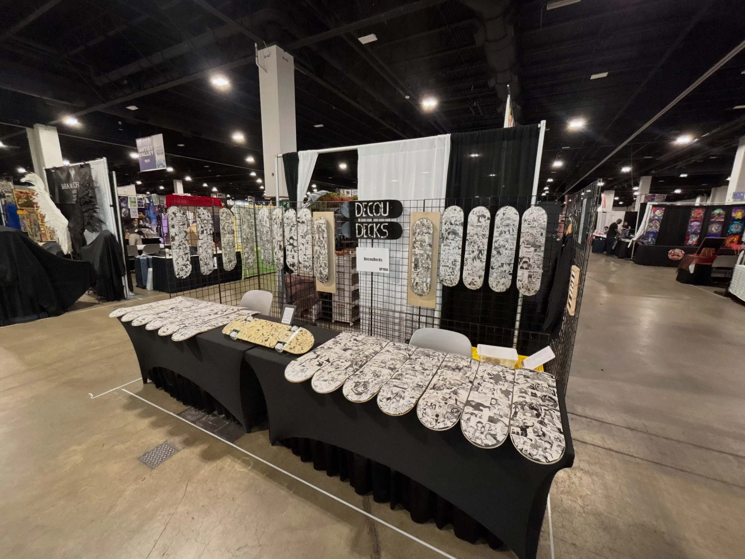 What&rsquo;s the first thing you are going to see when you walk into @fanexpodenver this weekend? ME! Trying out a more modest setup for this show instead of my full walking gallery and I hope you all can come out and see all that is on offer this we
