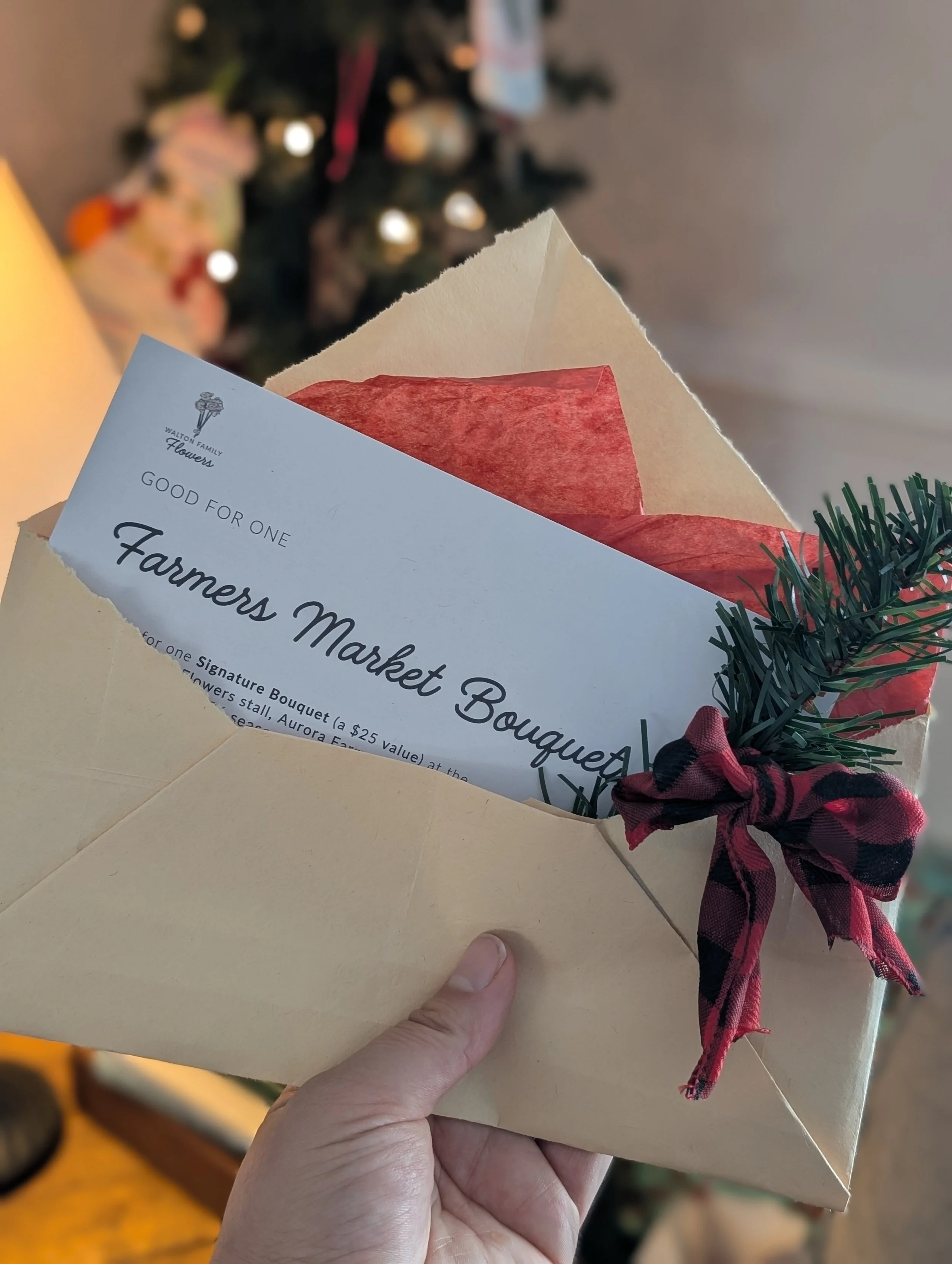 Bouquet Voucher - 2026 Farmer's Market