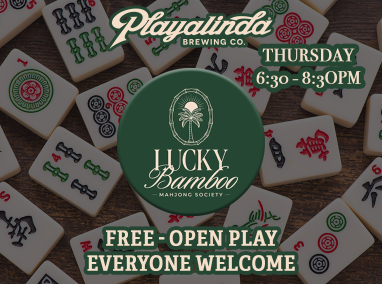 Mahjong Open Free Play Everyone Welcome Thursday's at 6:30pm