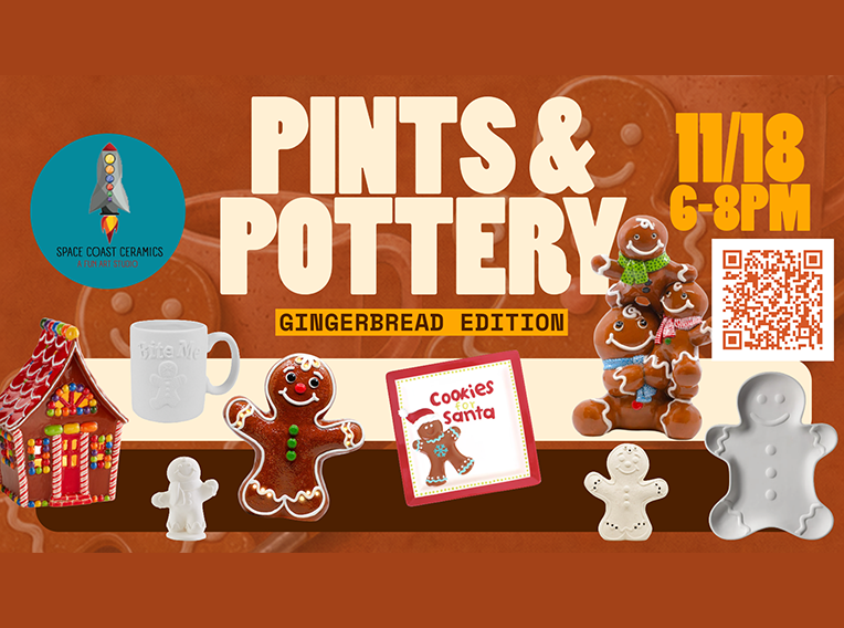 Pints & Pottery Gingerbread Event