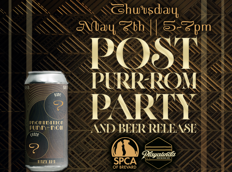 SPCA Post Purr-rom Party