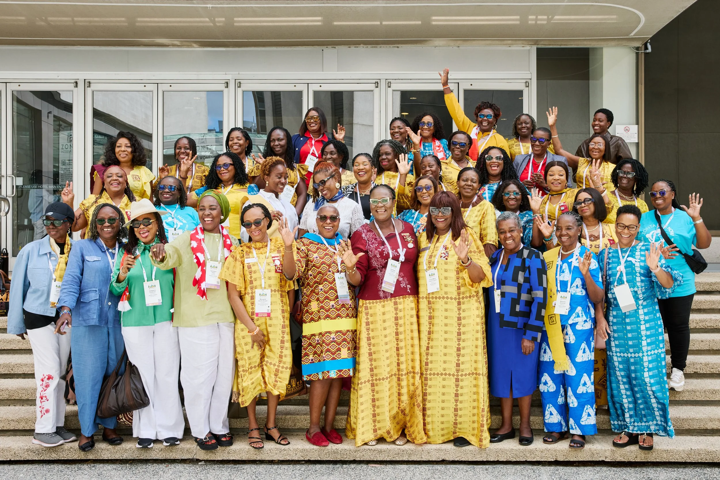 Convention attendees