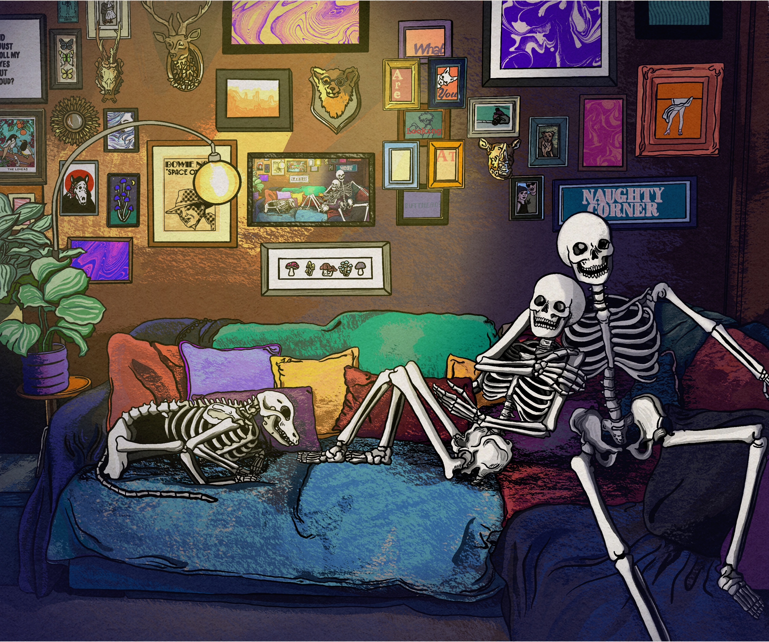 Complex scene