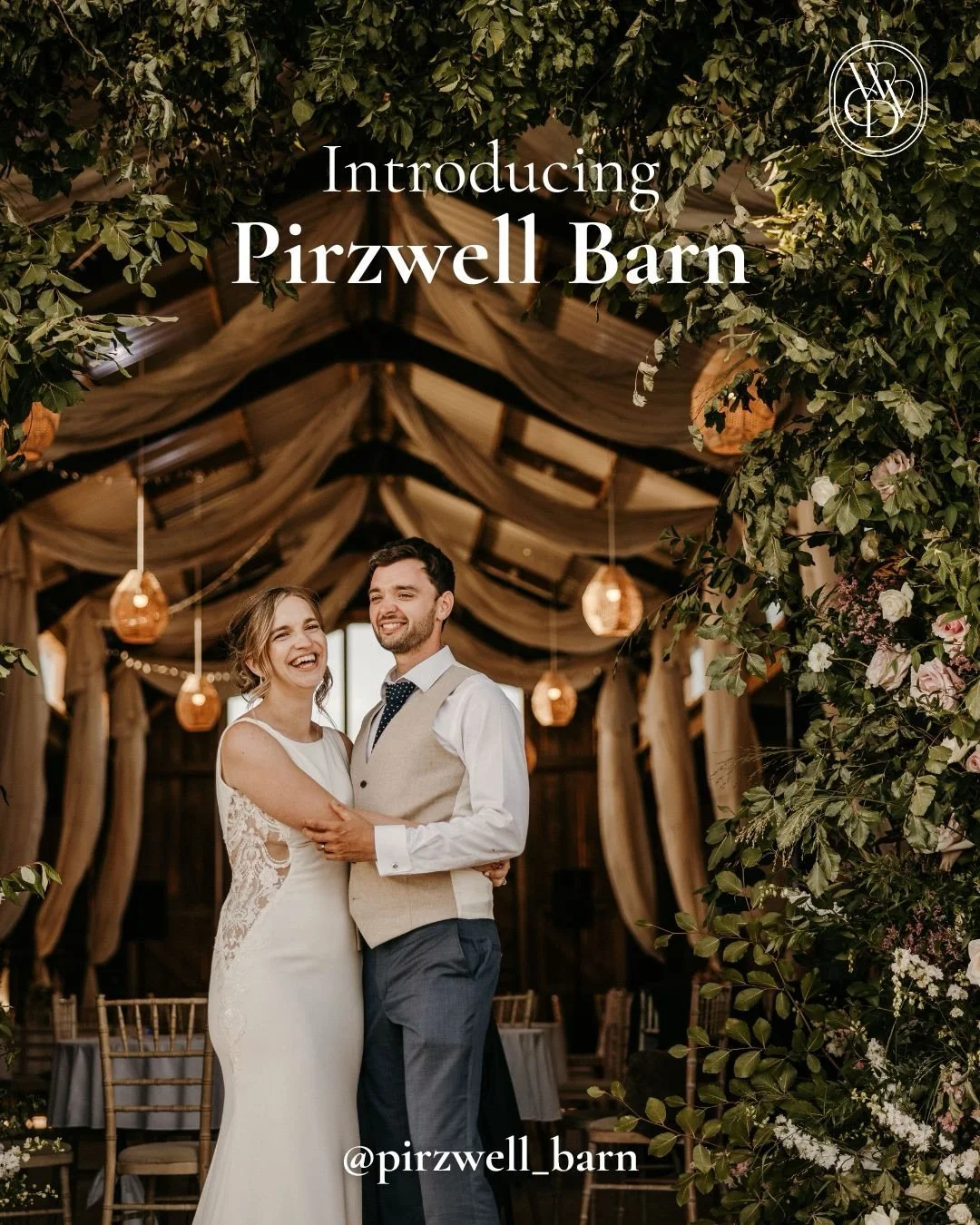 Introducing Pirzwell Barn&hellip;⁠
⁠
Tucked away among the rolling hills of Mid Devon, Pirzwell Barn is a beautifully restored, family-run wedding venue framed by sweeping 360&deg; countryside views and vast Devon skies.⁠
⁠
Once a working pig barn, t