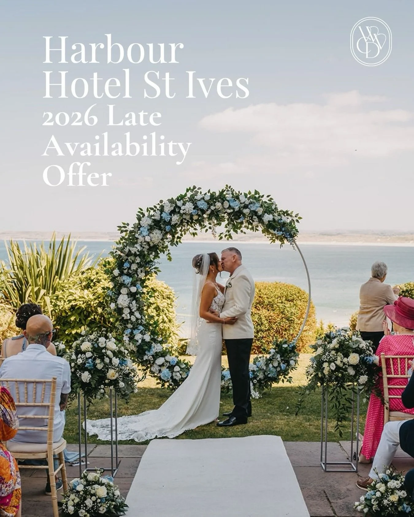 Late Availability 2026 &ndash; Harbour Hotel St Ives

Imagine saying &ldquo;I do&rdquo; with the Cornish coast as your backdrop, exclusive use of stunning ceremony, dining, and evening spaces, and every detail perfectly curated.  @stivesharbourhotel 