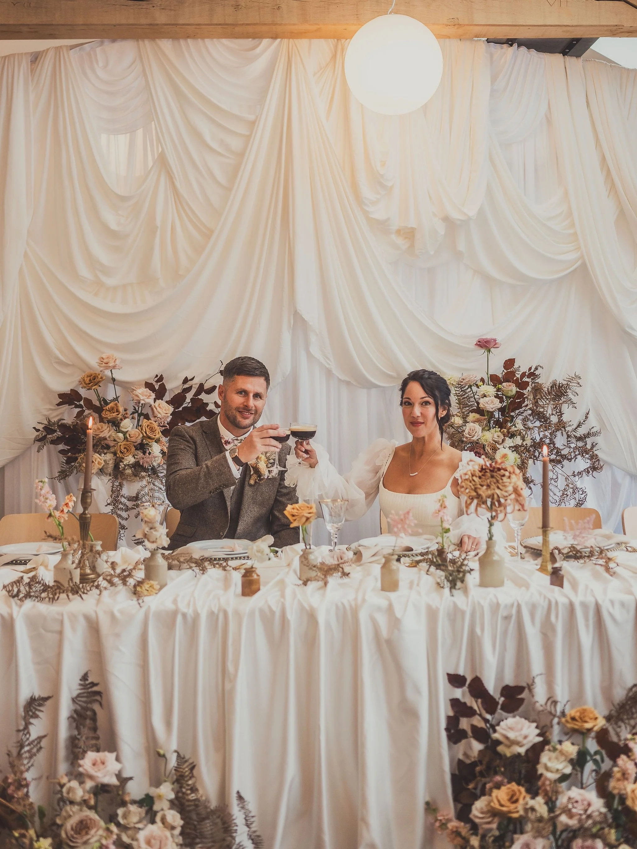 Soft, muted and quietly indulgent &ndash; this styled shoot at Polmanter Weddings is a love letter to Cornwall&rsquo;s natural beauty.

Set just minutes from the coast, the venue&rsquo;s oak beams, Cornish granite and warm lighting created the perfec