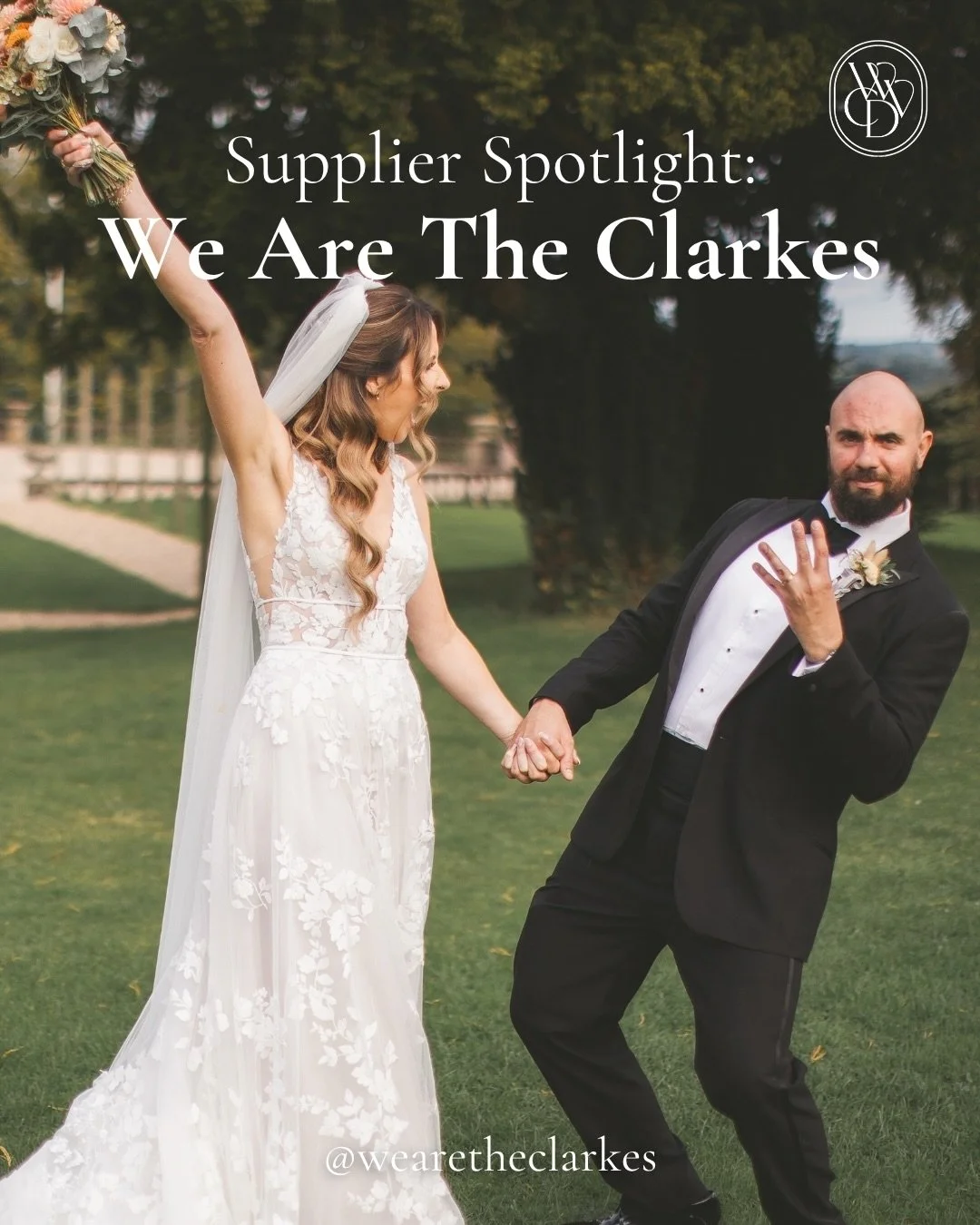 Introducing @wearetheclarkes 

@wearetheclarkes beautifully capture weddings with a relaxed, authentic, and creative photographic + videographic style. With over 15 years of experience telling love stories through imagery, Simon and Anna bring a docu