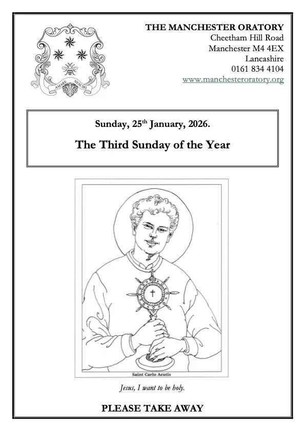 The Third Sunday of the Year