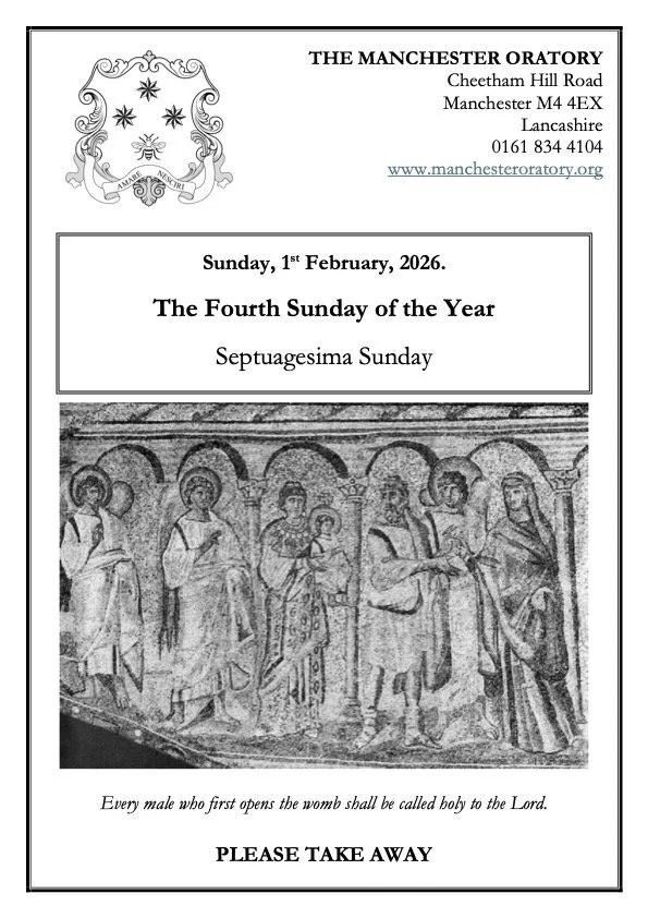 The Fourth Sunday of the Year (Septuagesima)