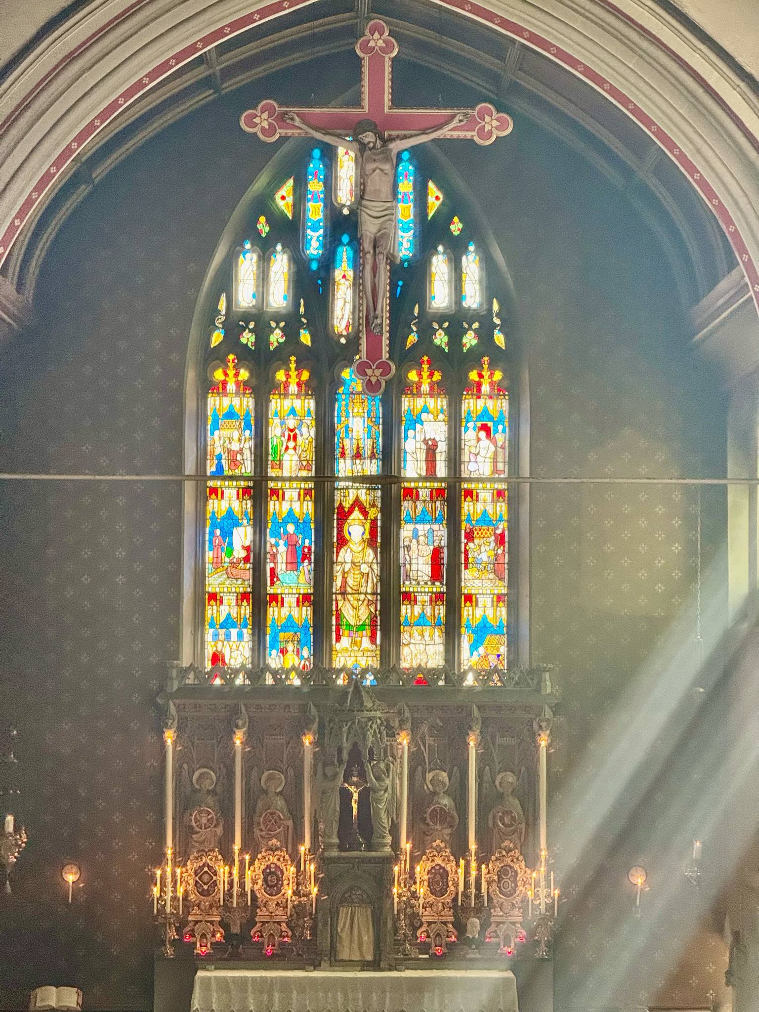 The High Altar & St Chad's Window