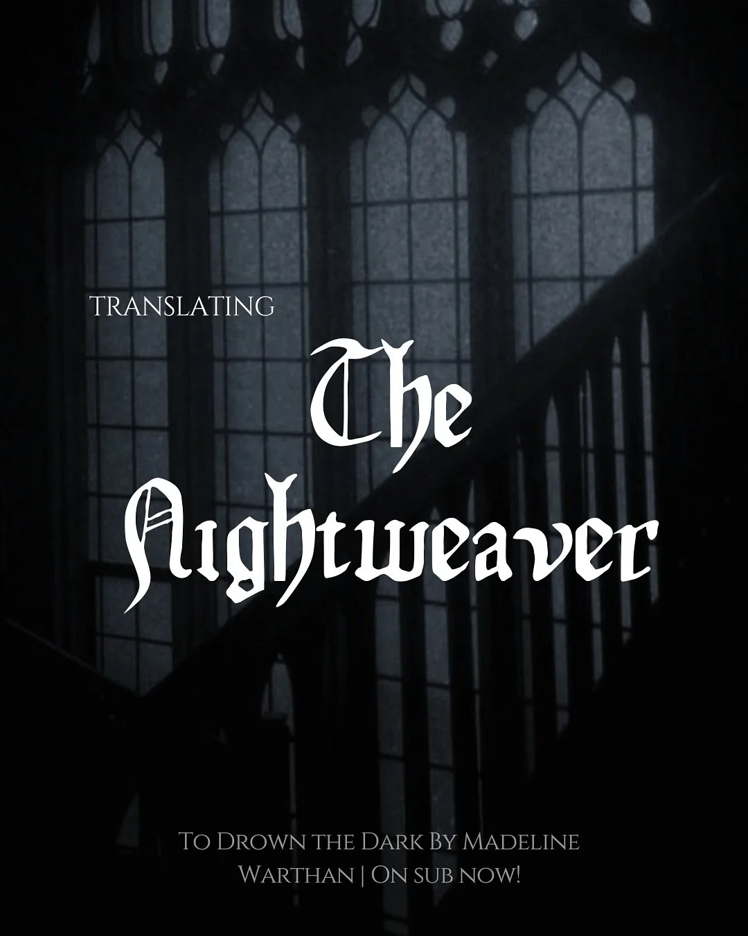 The Nightweaver&rsquo;s love looks a little different than most&hellip; perhaps that&rsquo;s a perk of falling for a god.

TO DROWN THE DARK is an adult gothic romantasy on sub now! Editors, interact or reach out to @hals.war if you&rsquo;re interest