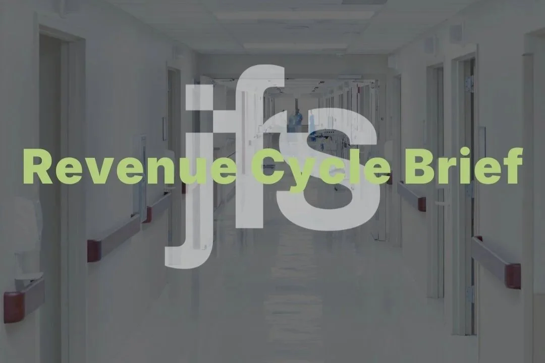 The Revenue Cycle Brief, No I&nbsp;
