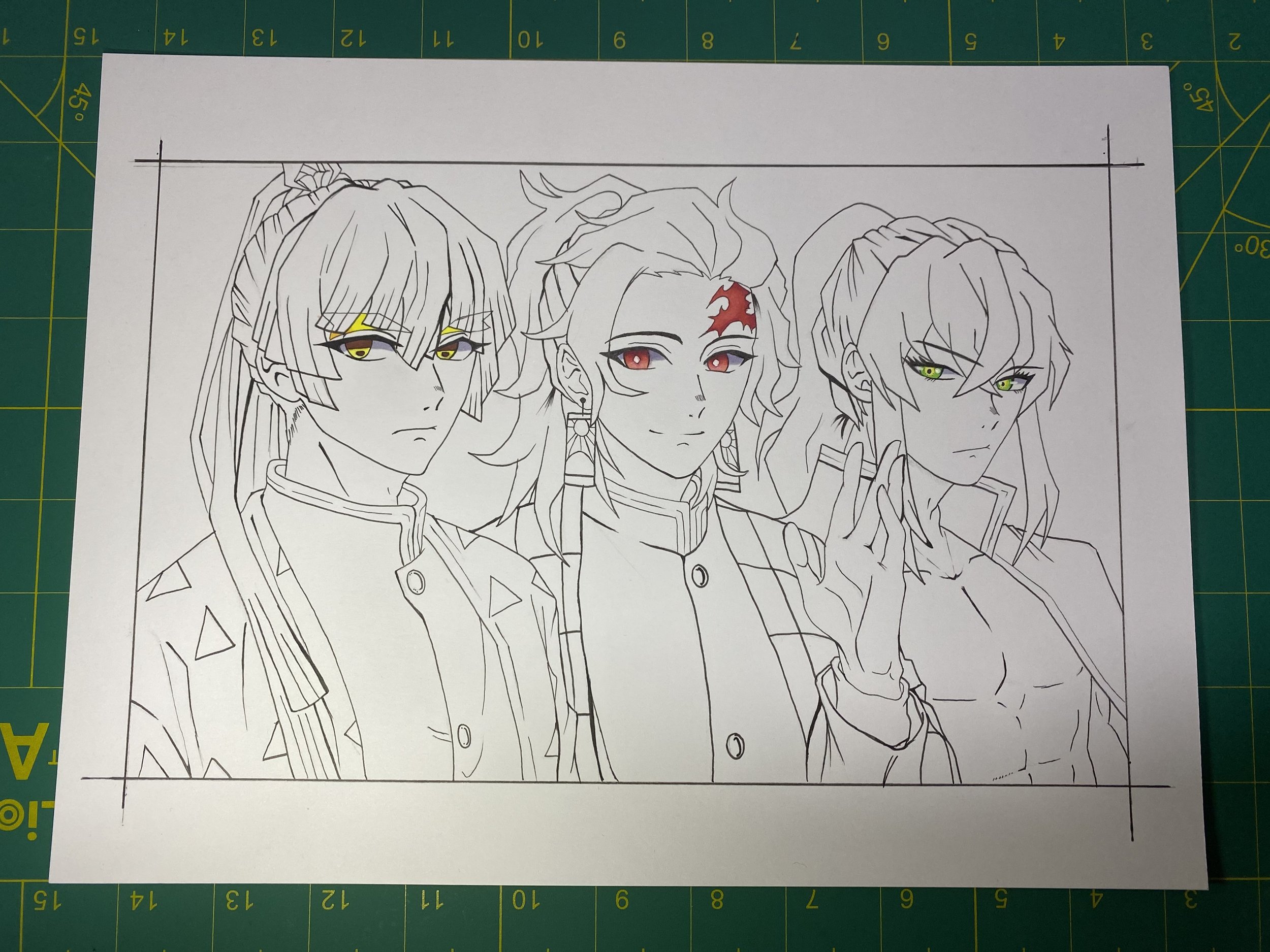 He used deep ink lines for the shadows, making each scene feel alive, while his colors were a bright song, each shade chosen to make the characters shine in their own special way. As he layered his artwork, the characters’ stories became more vivid—a