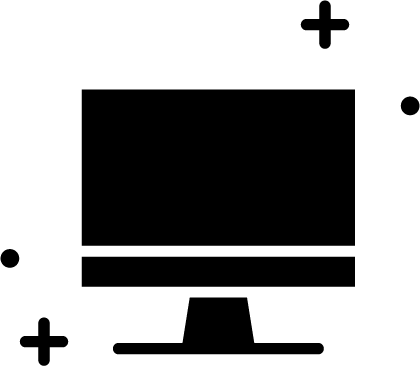 Silhouettes of a man and woman walking together at sunset on a beach with waves in the background.