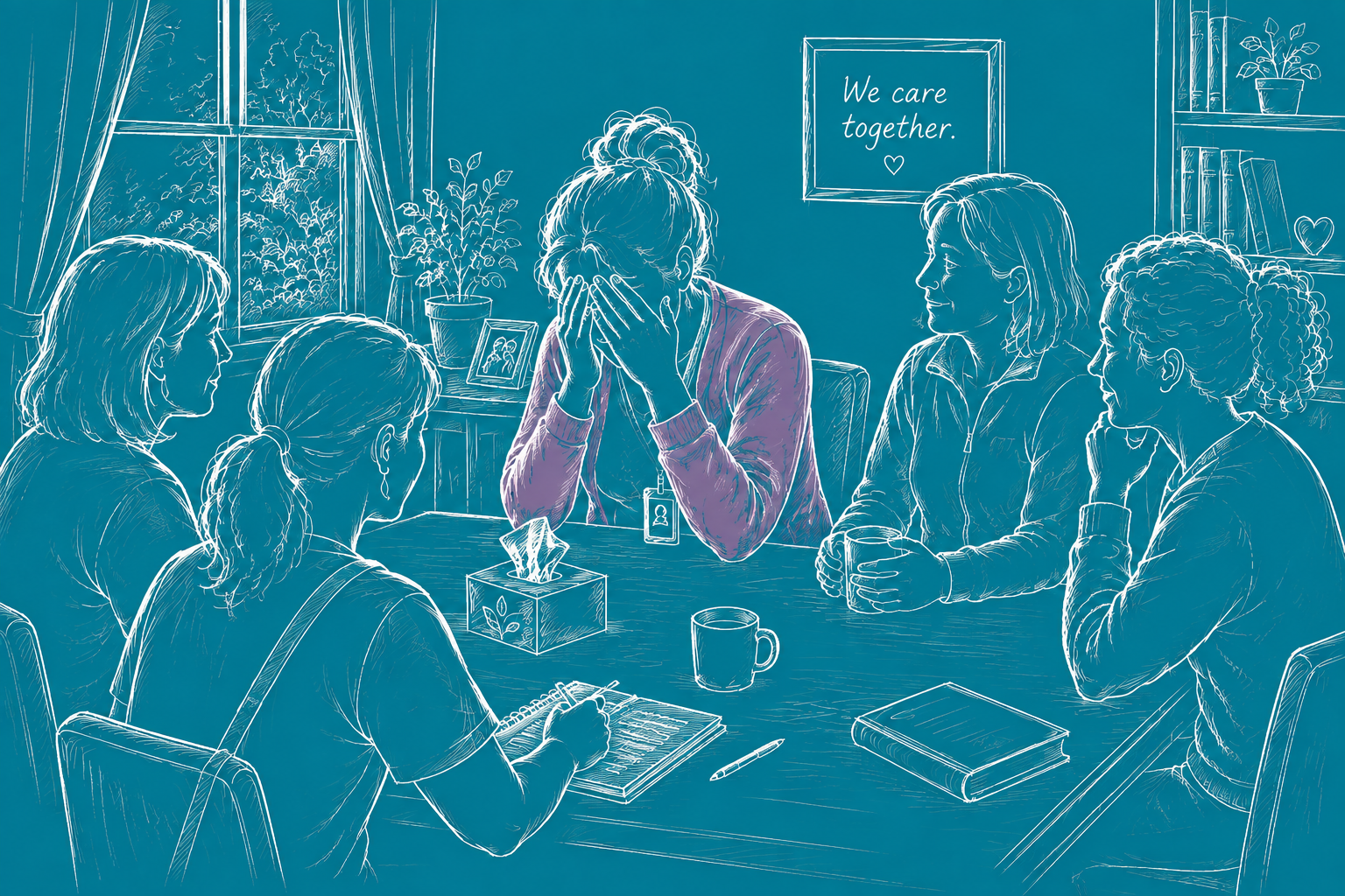 Grieving Out Loud — In Front of My Team