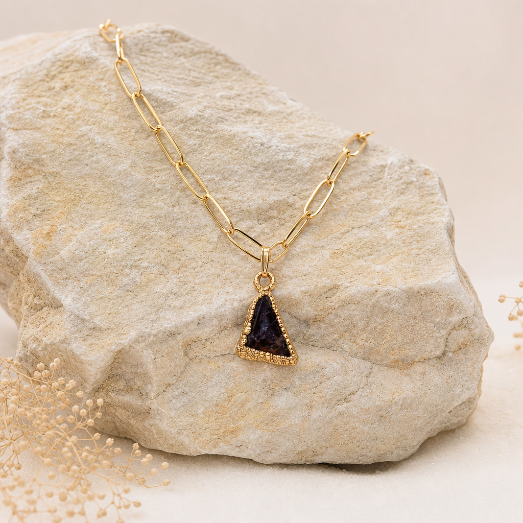 Pietersite Alignment Pendant Necklace