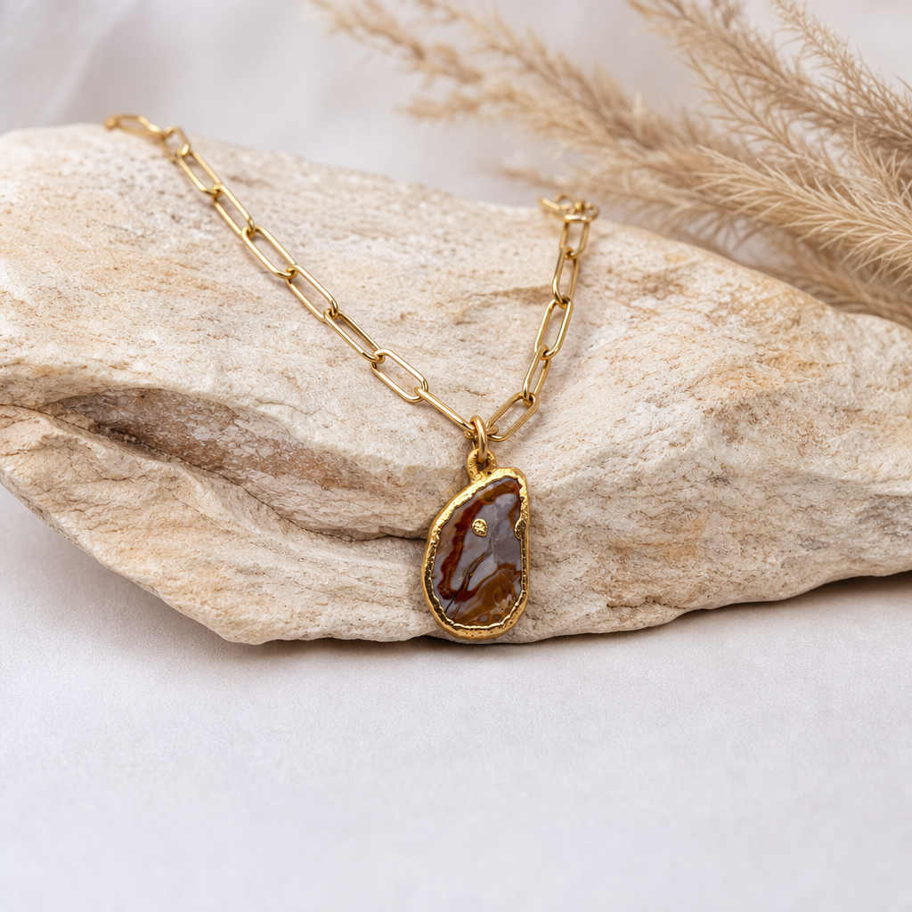 Nevada Rhyolite Resilience Pendant Necklace