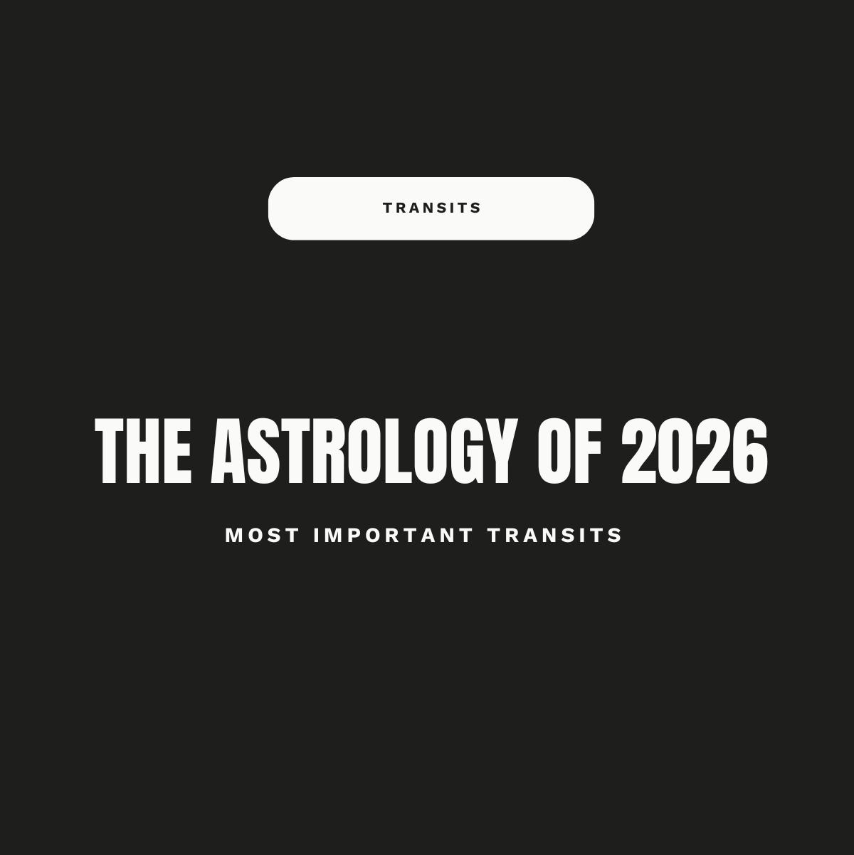 The Astrology Of 2026