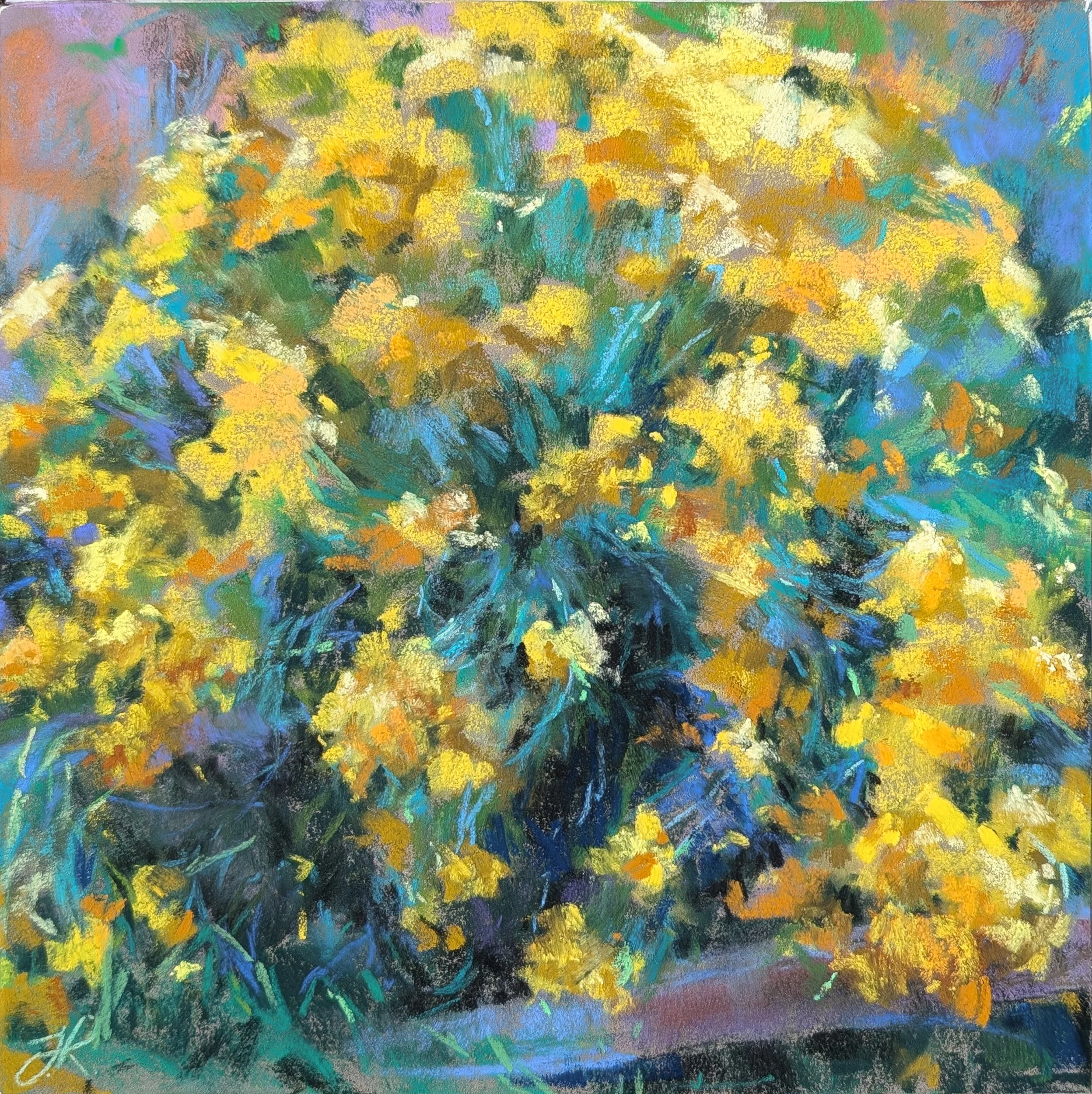 Blooming Rabbitbrush