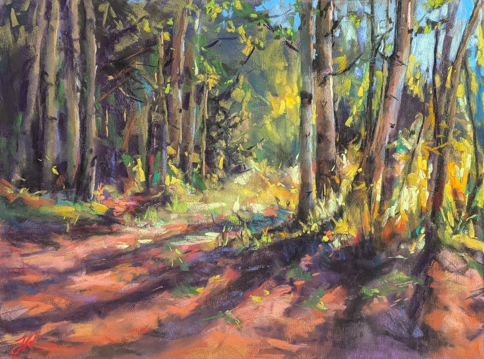 Morning Light Through Aspens |   12x16   |  Victor Celebrates the Arts - Sponsor Award | Victor, Colorado | 2026