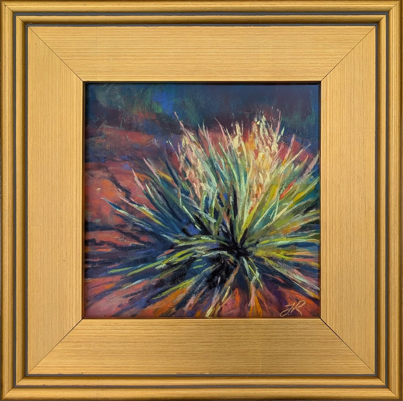 Blooming Yucca framed.jpg